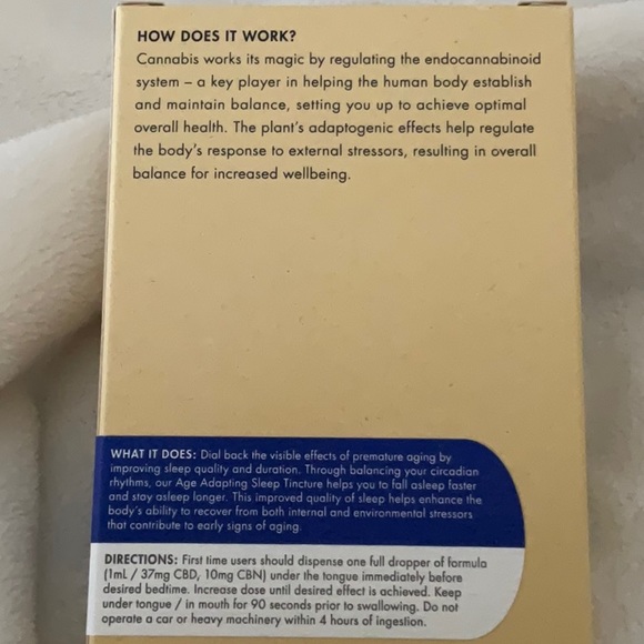 Flora + Bast AGE ADAPTING Sleep Tincture fall asleep faster wake refreshed new - Picture 4 of 6